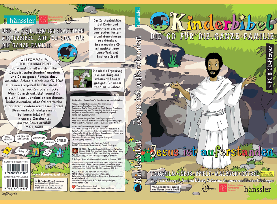'Jesus ist auferstanden' CD-ROM im shop.Kinderbibel.net bestellen